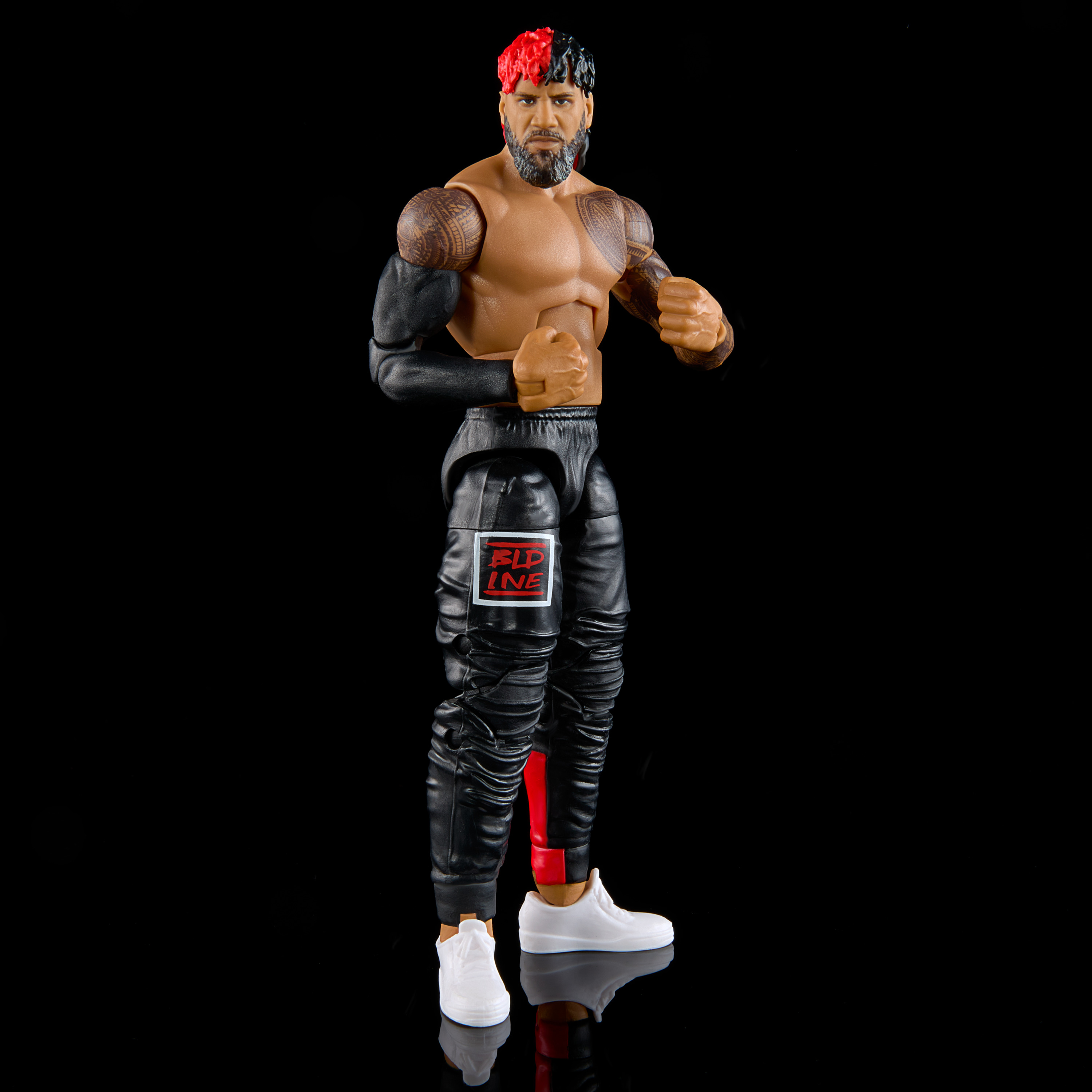 WWE Top Picks Elite Collection Jimmy Uso Action Figure & Accessories, Posable Collectible (6-in) - image 5 of 6