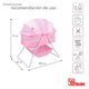 thumbnail image 3 of Cuna Moises D´Bebe Siesta Bebe Rosa, 3 of 3