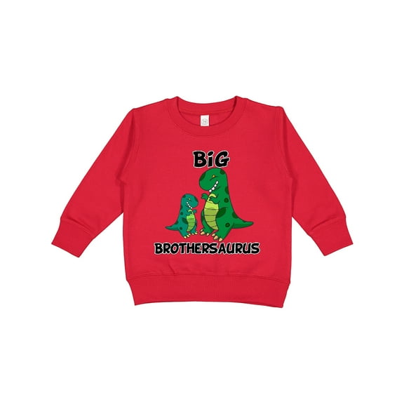 Inktastic Big Brothersaurus Toddler Sweatshirt