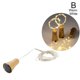 thumbnail image 1 of Luces solares para botella de vino, cadena de corcho de 20 LED, alambre de cobre, luz de hadas para vacaciones, fiesta de Navidad, decoración de boda, 10 Uds., 1 of 4