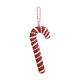 thumbnail image 4 of Adornos navideños de bastones de caramelo, adornos navideños decorativos con lazo para colgar. con perlas, 4 of 9