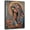 8W" X 12L", variant on Vintage Virgin Mary Framed Wall Art Canvas Print - Our Lady of Guadalupe in Prayer Rustic Art Picture, Vibrant Floral Patterns and Religious Decorative Sign for Mother's Day/Thanksgiving Day