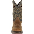 thumbnail image 3 of Georgia Boot Carbo-Tec LT Waterproof Pull-on Work Boot Black and Brown, 3 of 7