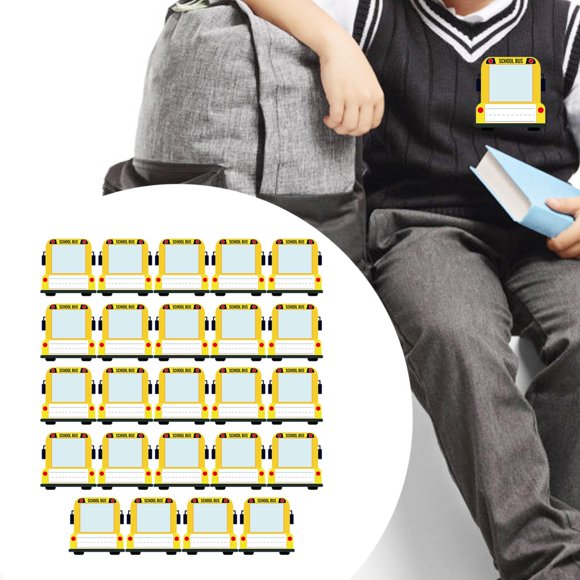24 Hojas Etiquetas Nombre Niños Adhesivas para Escritorio Etiquetas Personalizadas para Mesa Pegatinas Identificativas Material PVC Autoadhesivo Adecuado para Maestros Estudiantes Decoración