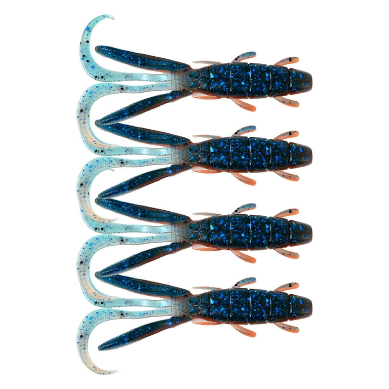 Opolski 4Pcs 9cm 10.5g Attractive Shrimp Fishing Bait Realistic