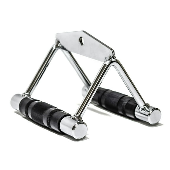 Lats Pull Down V Bar Handle Cable Machine Attachment Set Tricep Press Down Bar