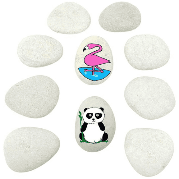 Rocks for Painting, Painting Rocks For Arts and Crafts, About 2 Inches in Length