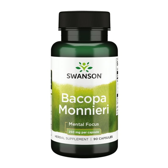 Swanson Bacopa Monnieri Extract Bacognize 250 Milligrams 90 Capsules
