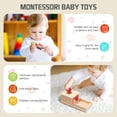 thumbnail image 4 of Juguetes Montessori Tooysea para bebés de 6 a 12 meses, 1 año, 4 of 6