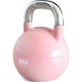 thumbnail image 2 of PRISP Competition Kettlebells 8-32kg - Pro Grade Steel Weights for Home Gym, Weightlifting, Fitness and Exercise, 2 of 9