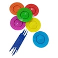 thumbnail image 4 of Juego de de 6 uds., platos giratorios con palos, juguete acrobático, plato de malabarismo interactivo, juego de malabarismo para niños de, 4 of 8