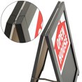 thumbnail image 4 of Excello Global Products 19"x25" Dual-Sided Open House A-Frame Sidewalk Sign with Chalkboard19"x25" Open House A-Frame, 4 of 6