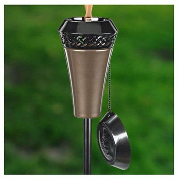 Tiki (2) ea Lamplight Farms 1112149 6, Large, Island King Flame Torch/Torches