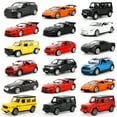 thumbnail image 2 of Voiture Miniature 1:36 à Rétrofriction en Alliage, Jouet de Course pour Enfants Garçons, Collection, de Table, Z4, Rouge, 2 of 6