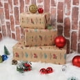 thumbnail image 6 of Kraft Christmas Wrapping Paper Jumbo Roll Merry Christmas Truck Tree Letters Design Xmas Gift Wrap Paper 30 in x 100 ft, 6 of 8