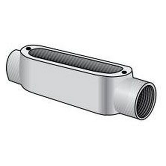 O-Z/Gedney C-125, Conduit Outlet Body, 1-1/4""Iron Cond Bdy Type C, 1 PC