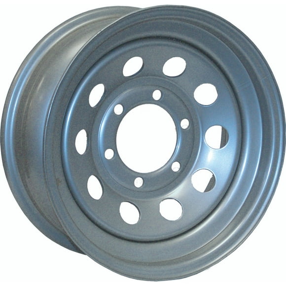 Americana Tire and Wheel Trailer wheel 20539 15 Inch Diameter x 6 Inch Width; 6 x 139.7 Millimeter/6 x 5.50 Inch Bolt Pattern; 0 Millimeter Offset; 3.50 Inch Backspacing; 60 Degree Conical Seat Lug