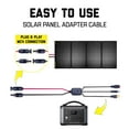 thumbnail image 3 of MC4 Solar Panel to Power Station Adapter Cable, XT60 / Anderson / DC5521 Plug Connectors, Charge Solar Powered Generator Battery (14AWG, 10ft/3m)$$Garden & Patio, 3 of 11