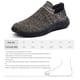 thumbnail image 5 of Mocasines informales para hombre, zapatos planos transpirables acolchados para uso diario (41 gris) Ndcxsfigh Para Estrenar, 5 of 9
