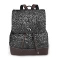 thumbnail image 1 of Balery Black And White Dotted Mochila de Cuero para Mujeres, Gran Capacidad, Bolsa de Viaje Multifuncional, Mochila de Cuero y Bolsa de Hombro para Mujeres, 1 of 4