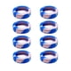 thumbnail image 1 of Minnieouse 10 unids/set disfrute de viajes tranquilos con ruedas silenciosas de reducción de ruido cubierta de la caja de la carretilla Viajes, Equipaje y Accesorios Varios Azul+Rosa, 1 of 6