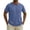 Blue, variant on Men's Short Sleeve Big & Tall Quick Dry Athletic T-Shirt Regular Fit Crew Neck Workout Tee for Running Bodybuilding Training Moisture Wicking Stretchy Summer Top