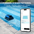 thumbnail image 3 of Dolphin Nautilus EON 100 Cordless Robotic Pool Cleaner Ideal for Pools up to 50 FT – Wi-Fi Connected, Wall & Waterline Scrubbing, Top-Load Filter, Smart Navigation, 3 of 9