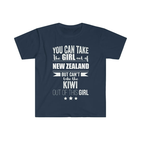 Can't take Kiwi Pride out of the Girl New Zealand Unisex T-shirt S-3XL