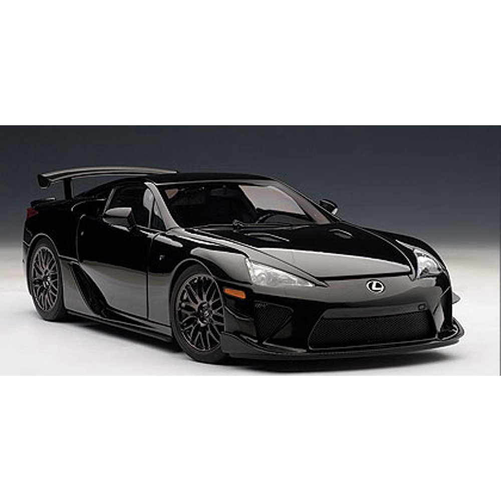 Lexus LFA Nurburgring Package Black Diecast Model Car in