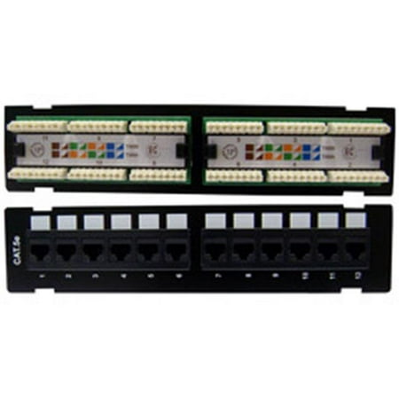 CableWholesale 68PP-03012-10 Wall Mount 12 Port Cat 5e ... cat 5 ethernet wiring diagram for ca 