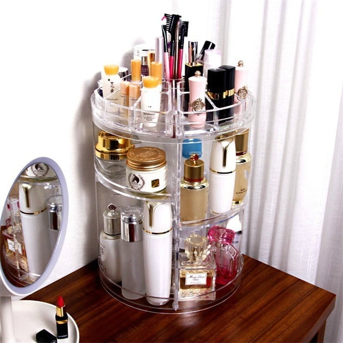 Fashion Spinning Cosmetic 360° Rotating Lipstick Makeup Holder