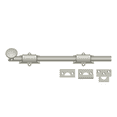 thumbnail image 2 of Deltana 12SB15 12" Surface Bolt; Heavy Duty; Satin Nickel Finish, 2 of 3