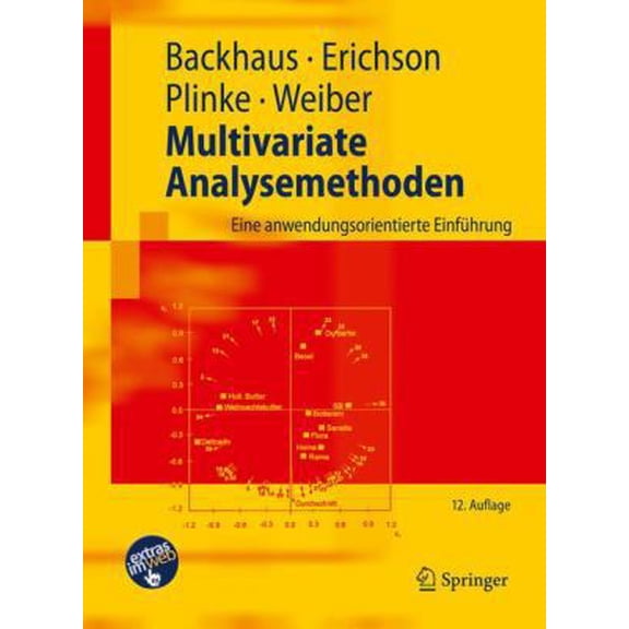 Pre-Owned Multivariate Analysemethoden: Eine anwendungsorientierte Einfhrung (Springer-Lehrbuch) (German Edition) (Paperback) 3540850449 9783540850441