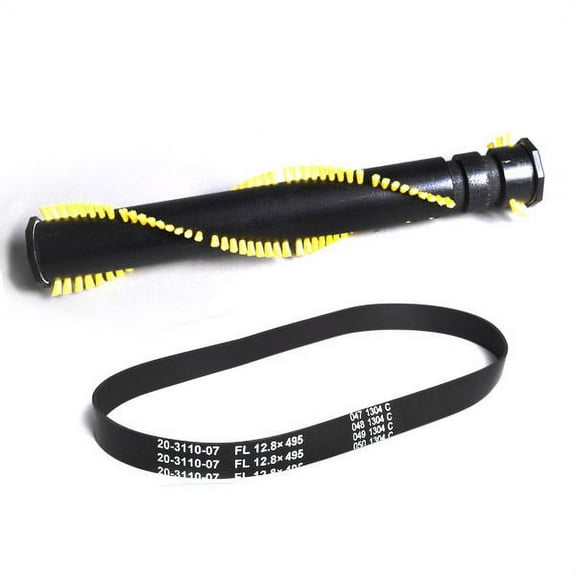 Eureka Smart Upright Vac Roller Brush With 1pk Type R Flat Belt, Fits 4870AT, 4870ATV, 4870BT, 4870DT,4870 GZ, 4870HZ, 4870K, 4870MZ, 4870PZ, 4870RZ, 4870SZX, 4870T, 4870UZ, 4872AT, 4872BT, 4874AT