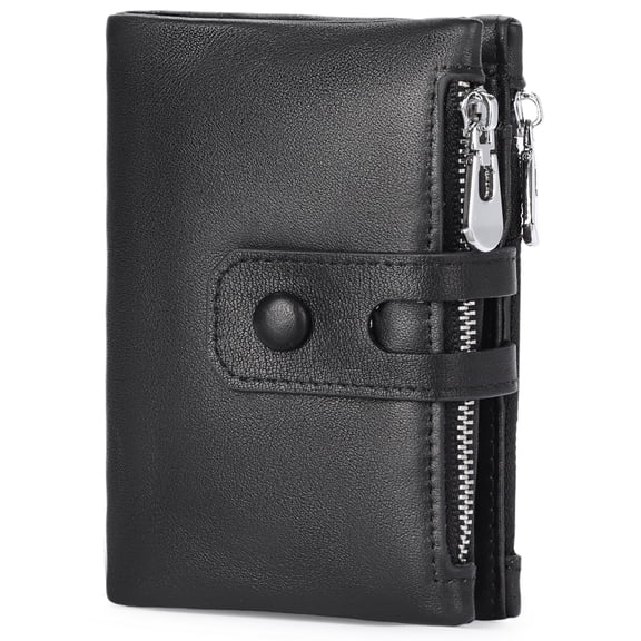 FALAN MULE Wallet for Men Large Capacity Genuine Leather Men Wallets RFID Blocking