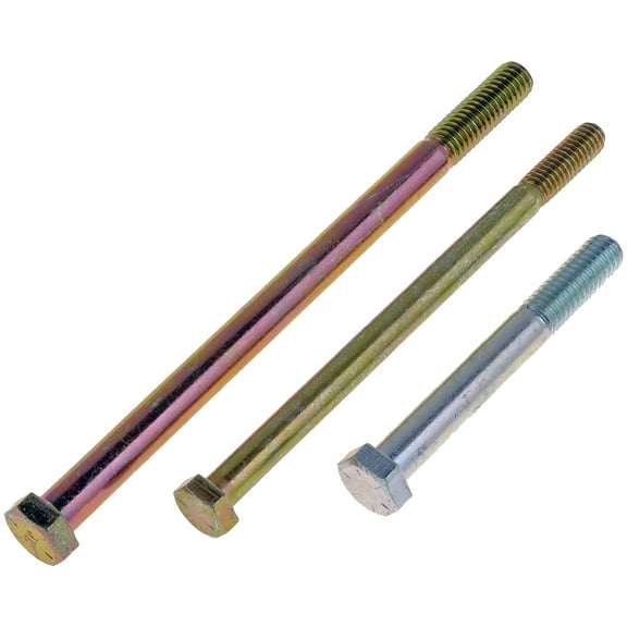 Dorman 45631 Alternator Bolt, 5/16 -18 X 5 In., 3/8-16 X 3-1/8 In., 3/8-16 X 6 In., GM , Pack of 3