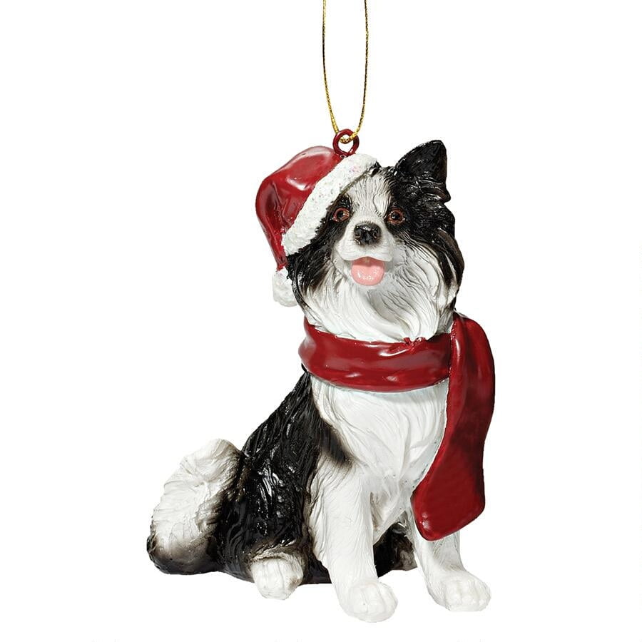 Details about / Design Toscano Bulldog Holiday Dog Ornament Sculpture