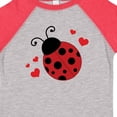 thumbnail image 4 of Inktastic Lady Bug and Hearts Girls Toddler T-Shirt, 4 of 5