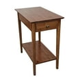 thumbnail image 5 of Solid Bamboo Recliner Table with Drawer Natural, 5 of 5