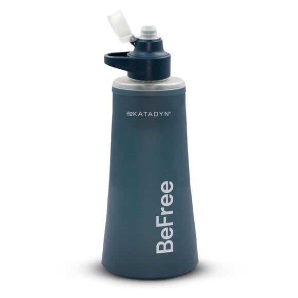 Filtro de agua Katadyn BeFree AC 1.0L Slate Blue para exteriores