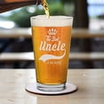 thumbnail image 4 of Shop4Ever The Best Uncle In The World Laser Engraved Beer Pint Glass Promoted to Uncle (16 oz.), 4 of 4