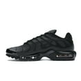 thumbnail image 2 of Nike Men's Air Max Plus Triple Black Leather Running Shoes, from StockX, 2 of 5