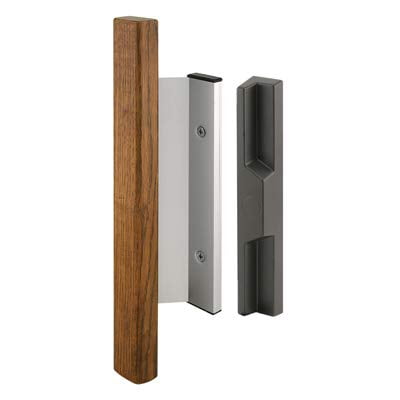 Poignée de Porte Coulissante en Verre Style Mortaise en Bois/aluminium 3-15/16 Pouces Trous de Vis