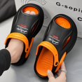thumbnail image 3 of Men's Shower Slippers Bathroom Sandals Non Slip Pillowcases Beach Sandals Easy To Clean, 3 of 5