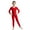 Red, variant on Aiihoo Girls Gymnastics Leotard Ballet Dance One Piece Jumpsuit Full Length Bodysuit Long Sleeve Zentai Suit Black 3-4