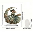 thumbnail image 3 of BKRE Mystical Witch Desktop Ornament Enchanting Figurine For Home And Magical Giving, 3 of 6