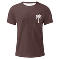 thumbnail image 4 of Tops para hombre, blusas y camisas de cuello redondo y manga corta para hombre, blusas casuales de cuello redondo con estampado de moda para hombre, blusas de cuello redondo y manga corta para hombre., 4 of 4