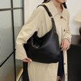 thumbnail image 4 of Bolso Hobo Elegante Mano Suave Y Holgado Hombro PU para Mujer Bolsos Diario, 4 of 9