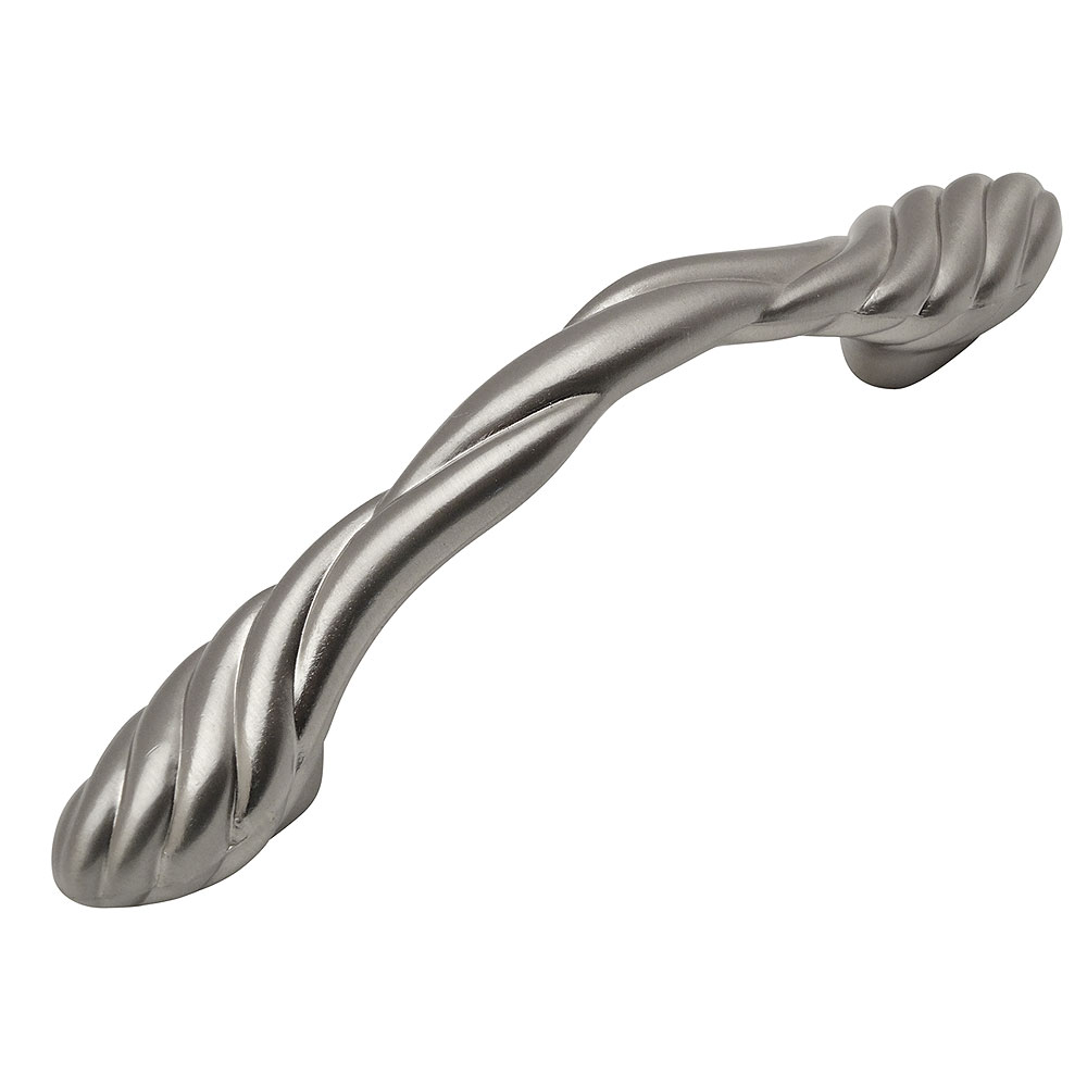 Cosmas 1470SN Satin Nickel Twist Pull