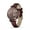 Dark Bronze Mulberry, variant on Garmin Lily® 2 Classic, Small and Stylish Smartwatch, Hidden Display, Patterned Lens, Up To 5 Days Battery Life, Tan/Cream Gold